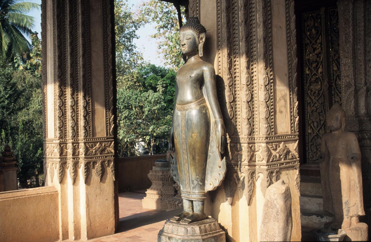 Bouddha à Vientiane